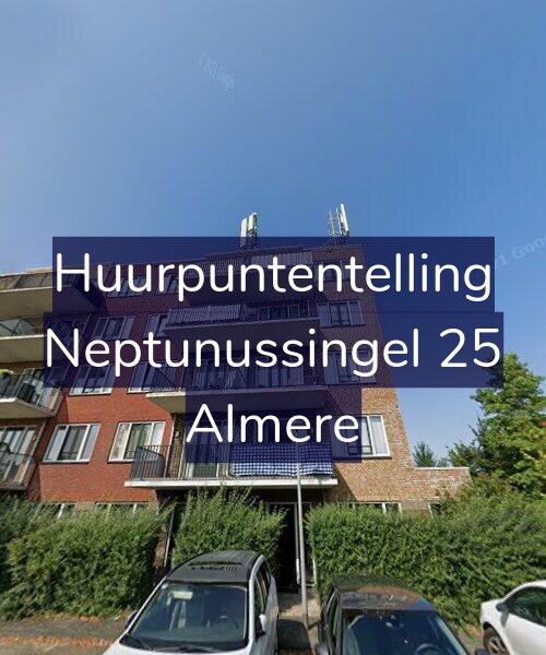 Foto gevel Huurpuntentelling voor Neptunussingel 25, Almere