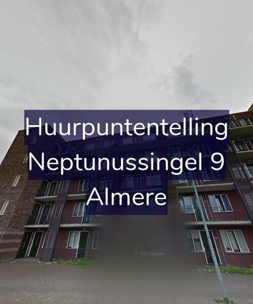 Foto gevel Huurpuntentelling voor Neptunussingel 9, Almere
