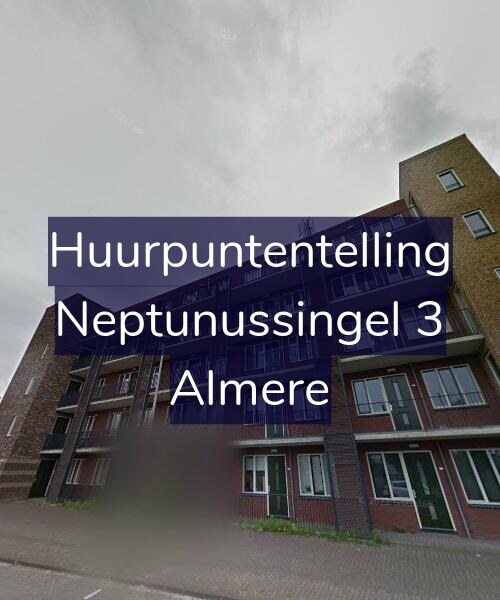 Foto gevel Huurpuntentelling voor Neptunussingel 3, Almere