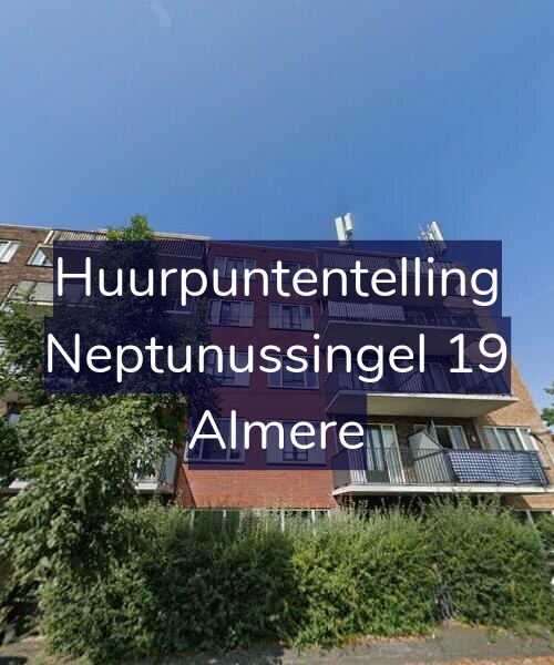 Foto gevel Huurpuntentelling voor Neptunussingel 19, Almere