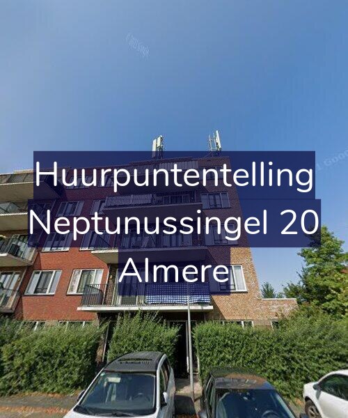 Foto gevel Huurpuntentelling voor Neptunussingel 20, Almere