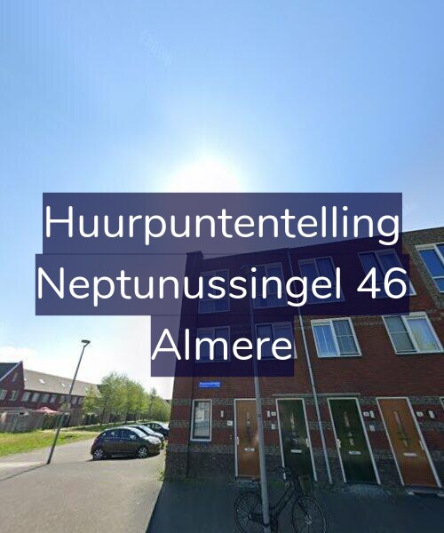Foto gevel Huurpuntentelling voor Neptunussingel 46, Almere