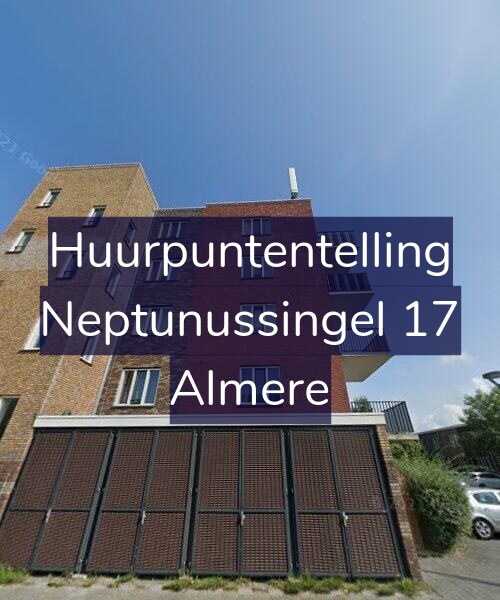 Foto gevel Huurpuntentelling voor Neptunussingel 17, Almere