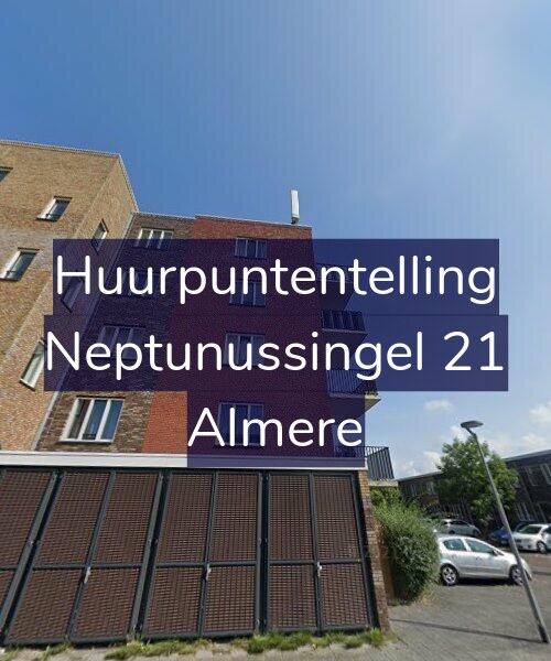 Foto gevel Huurpuntentelling voor Neptunussingel 21, Almere