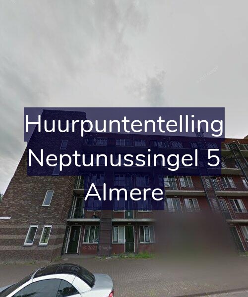 Foto gevel Huurpuntentelling voor Neptunussingel 5, Almere
