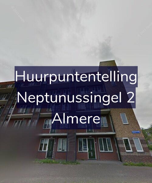 Foto gevel Huurpuntentelling voor Neptunussingel 2, Almere