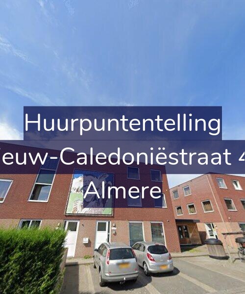 Foto gevel Huurpuntentelling voor Nieuw-Caledoniëstraat 47, Almere