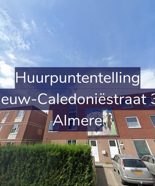 Foto gevel Huurpuntentelling voor Nieuw-Caledoniëstraat 35, Almere