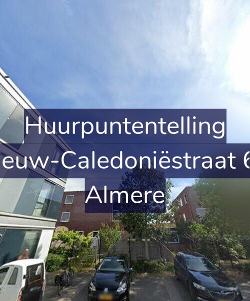 Foto gevel Huurpuntentelling voor Nieuw-Caledoniëstraat 61, Almere