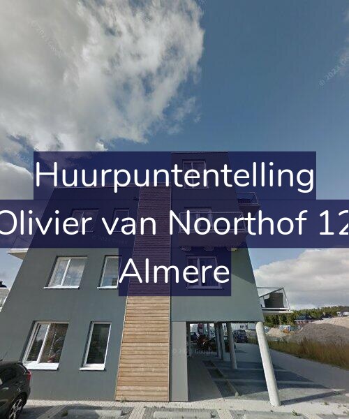 Foto gevel Huurpuntentelling voor Olivier van Noorthof 12, Almere