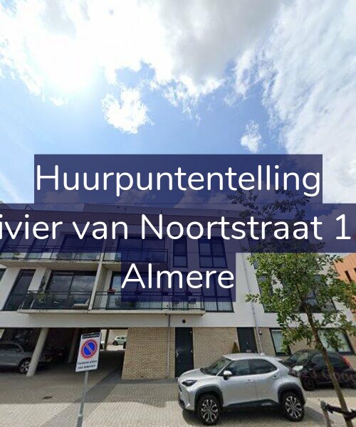 Foto gevel Huurpuntentelling voor Olivier van Noortstraat 174, Almere
