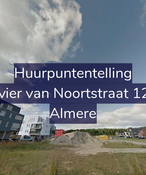 Foto gevel Huurpuntentelling voor Olivier van Noortstraat 12-B, Almere