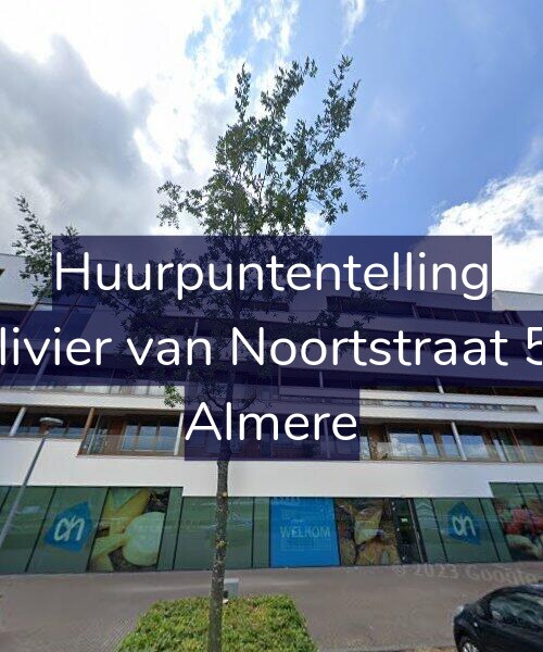 Foto gevel Huurpuntentelling voor Olivier van Noortstraat 52, Almere
