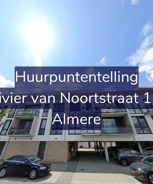 Foto gevel Huurpuntentelling voor Olivier van Noortstraat 198, Almere