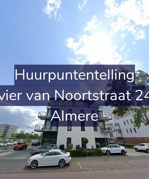 Foto gevel Huurpuntentelling voor Olivier van Noortstraat 24-N, Almere