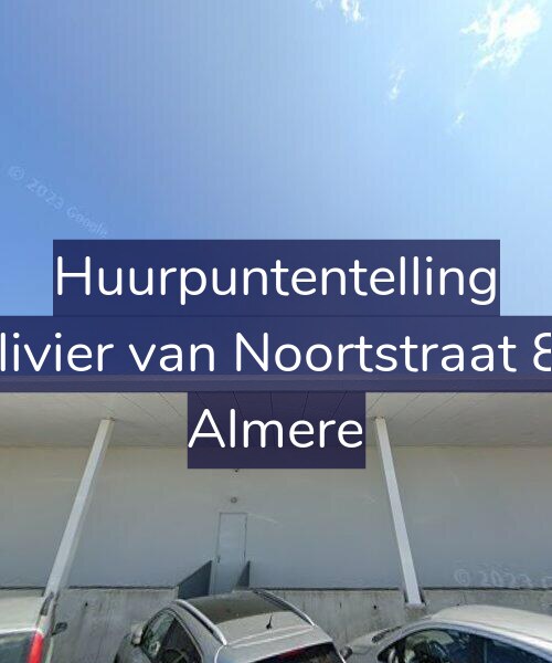 Foto gevel Huurpuntentelling voor Olivier van Noortstraat 88, Almere