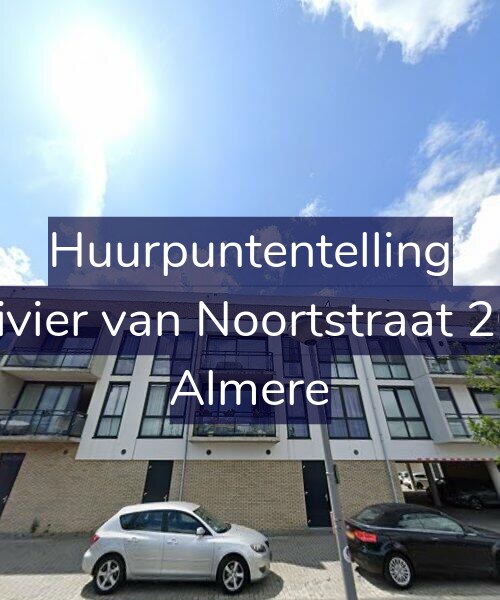 Foto gevel Huurpuntentelling voor Olivier van Noortstraat 206, Almere