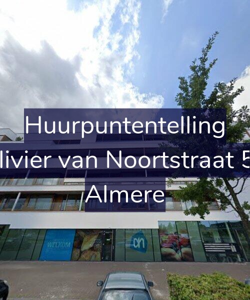 Foto gevel Huurpuntentelling voor Olivier van Noortstraat 50, Almere