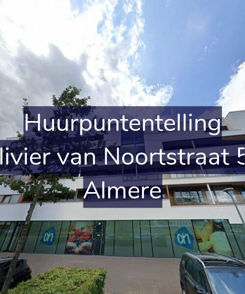 Foto gevel Huurpuntentelling voor Olivier van Noortstraat 58, Almere