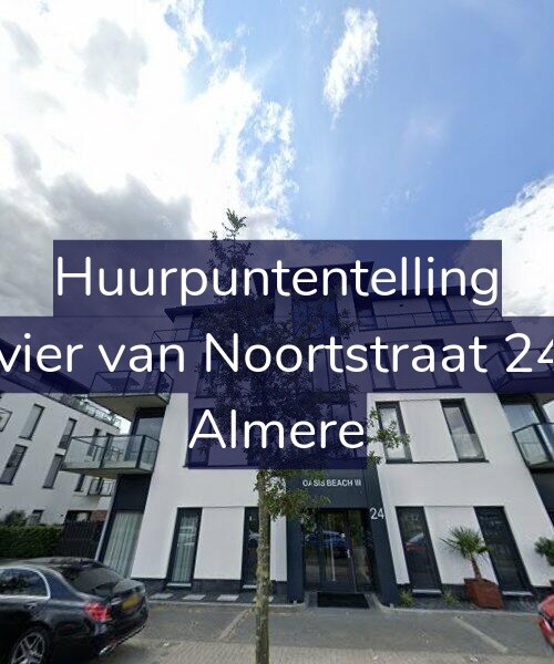 Foto gevel Huurpuntentelling voor Olivier van Noortstraat 24-B, Almere