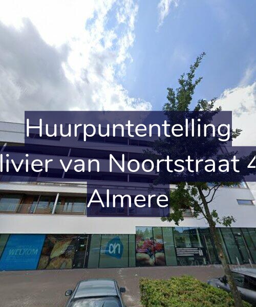 Foto gevel Huurpuntentelling voor Olivier van Noortstraat 48, Almere