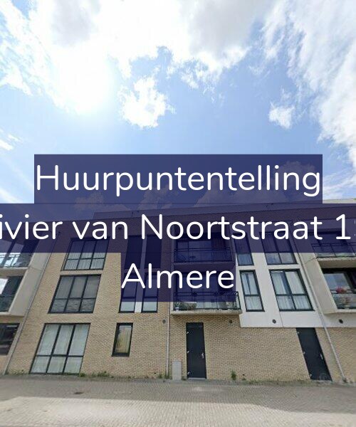 Foto gevel Huurpuntentelling voor Olivier van Noortstraat 192, Almere