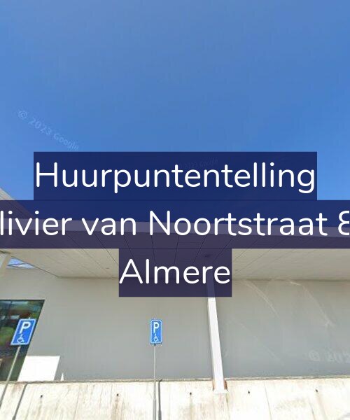 Foto gevel Huurpuntentelling voor Olivier van Noortstraat 84, Almere