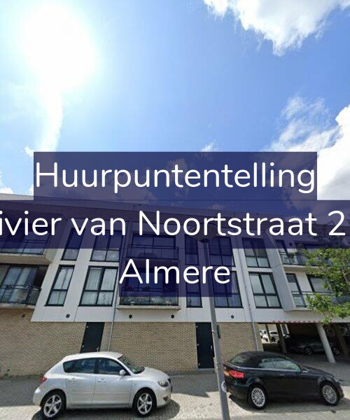 Foto gevel Huurpuntentelling voor Olivier van Noortstraat 216, Almere