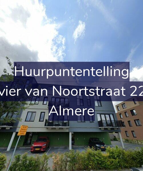 Foto gevel Huurpuntentelling voor Olivier van Noortstraat 22-A, Almere