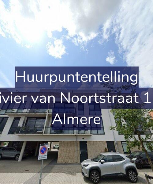 Foto gevel Huurpuntentelling voor Olivier van Noortstraat 170, Almere