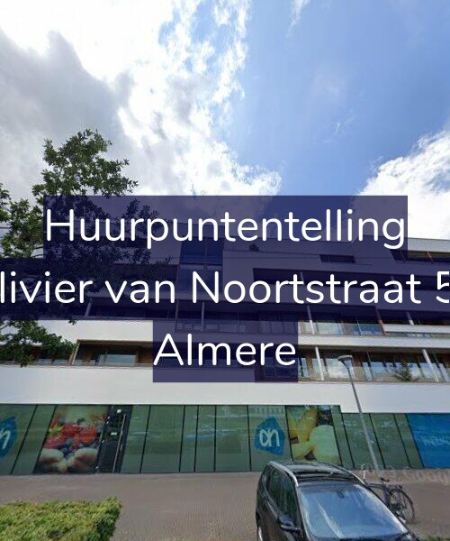 Foto gevel Huurpuntentelling voor Olivier van Noortstraat 56, Almere