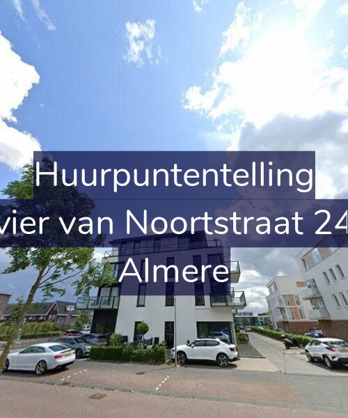 Foto gevel Huurpuntentelling voor Olivier van Noortstraat 24-M, Almere