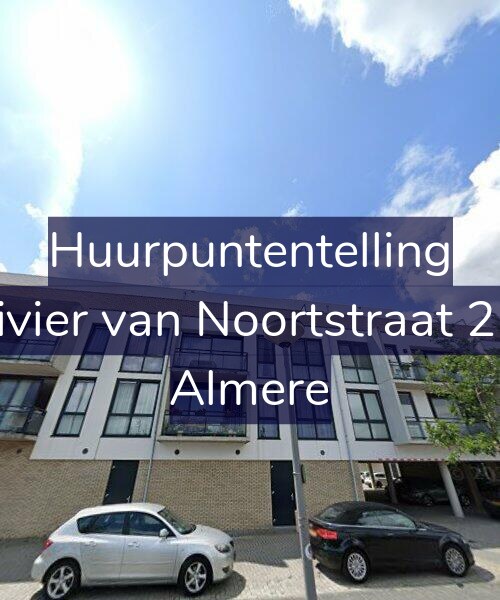 Foto gevel Huurpuntentelling voor Olivier van Noortstraat 214, Almere
