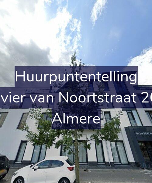 Foto gevel Huurpuntentelling voor Olivier van Noortstraat 26-J, Almere