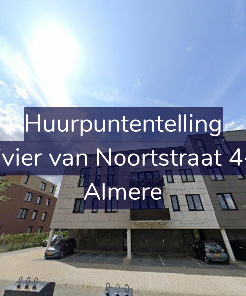 Foto gevel Huurpuntentelling voor Olivier van Noortstraat 4-M, Almere
