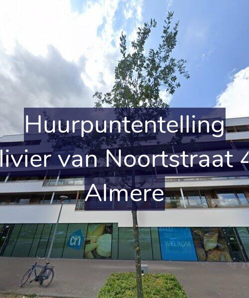 Foto gevel Huurpuntentelling voor Olivier van Noortstraat 42, Almere