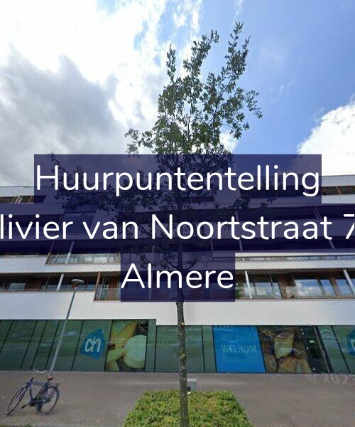 Foto gevel Huurpuntentelling voor Olivier van Noortstraat 70, Almere