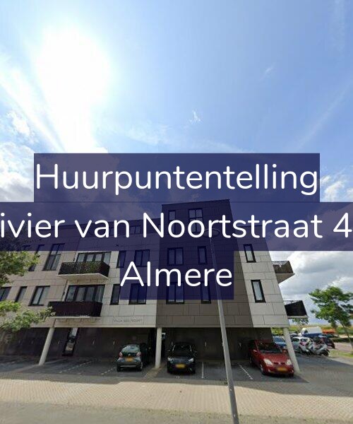 Foto gevel Huurpuntentelling voor Olivier van Noortstraat 4-S, Almere