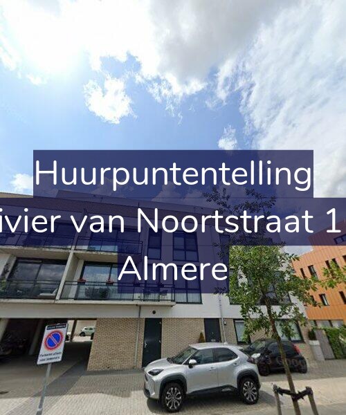 Foto gevel Huurpuntentelling voor Olivier van Noortstraat 160, Almere