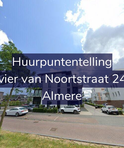 Foto gevel Huurpuntentelling voor Olivier van Noortstraat 24-H, Almere