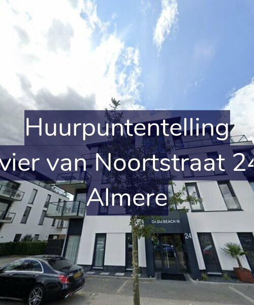 Foto gevel Huurpuntentelling voor Olivier van Noortstraat 24-F, Almere