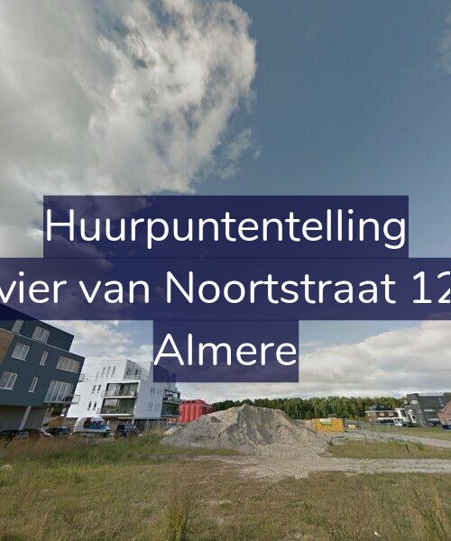 Foto gevel Huurpuntentelling voor Olivier van Noortstraat 12-A, Almere