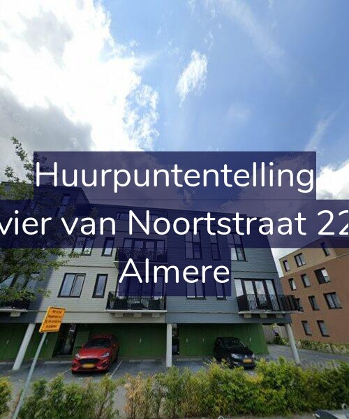 Foto gevel Huurpuntentelling voor Olivier van Noortstraat 22-G, Almere