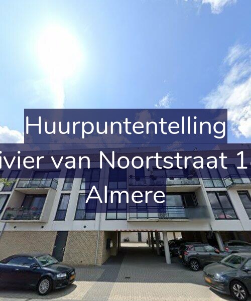 Foto gevel Huurpuntentelling voor Olivier van Noortstraat 182, Almere