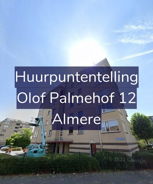 Foto gevel Huurpuntentelling voor Olof Palmehof 12, Almere
