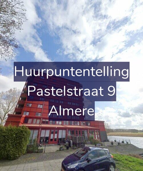 Foto gevel Huurpuntentelling voor Pastelstraat 9, Almere