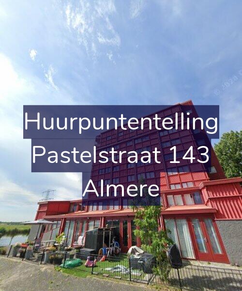 Foto gevel Huurpuntentelling voor Pastelstraat 143, Almere