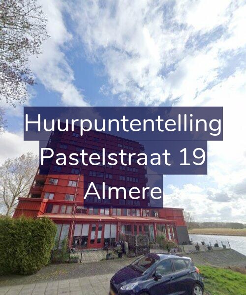 Foto gevel Huurpuntentelling voor Pastelstraat 19, Almere