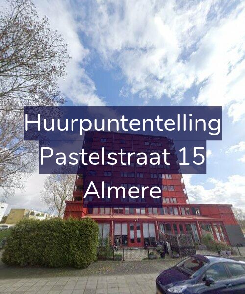 Foto gevel Huurpuntentelling voor Pastelstraat 15, Almere