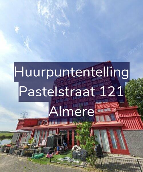 Foto gevel Huurpuntentelling voor Pastelstraat 121, Almere
